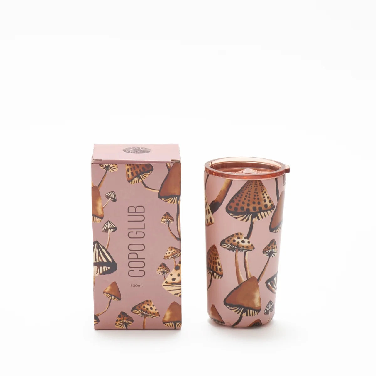 Copo Farm Glub 500ML Cogumelo
