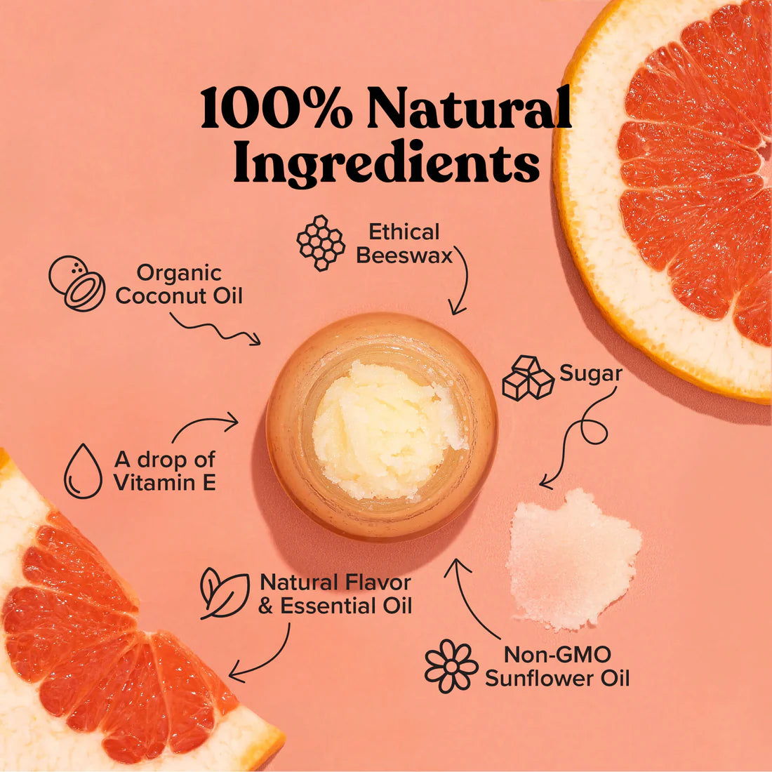 Lip Scrub Pink Grapefruit