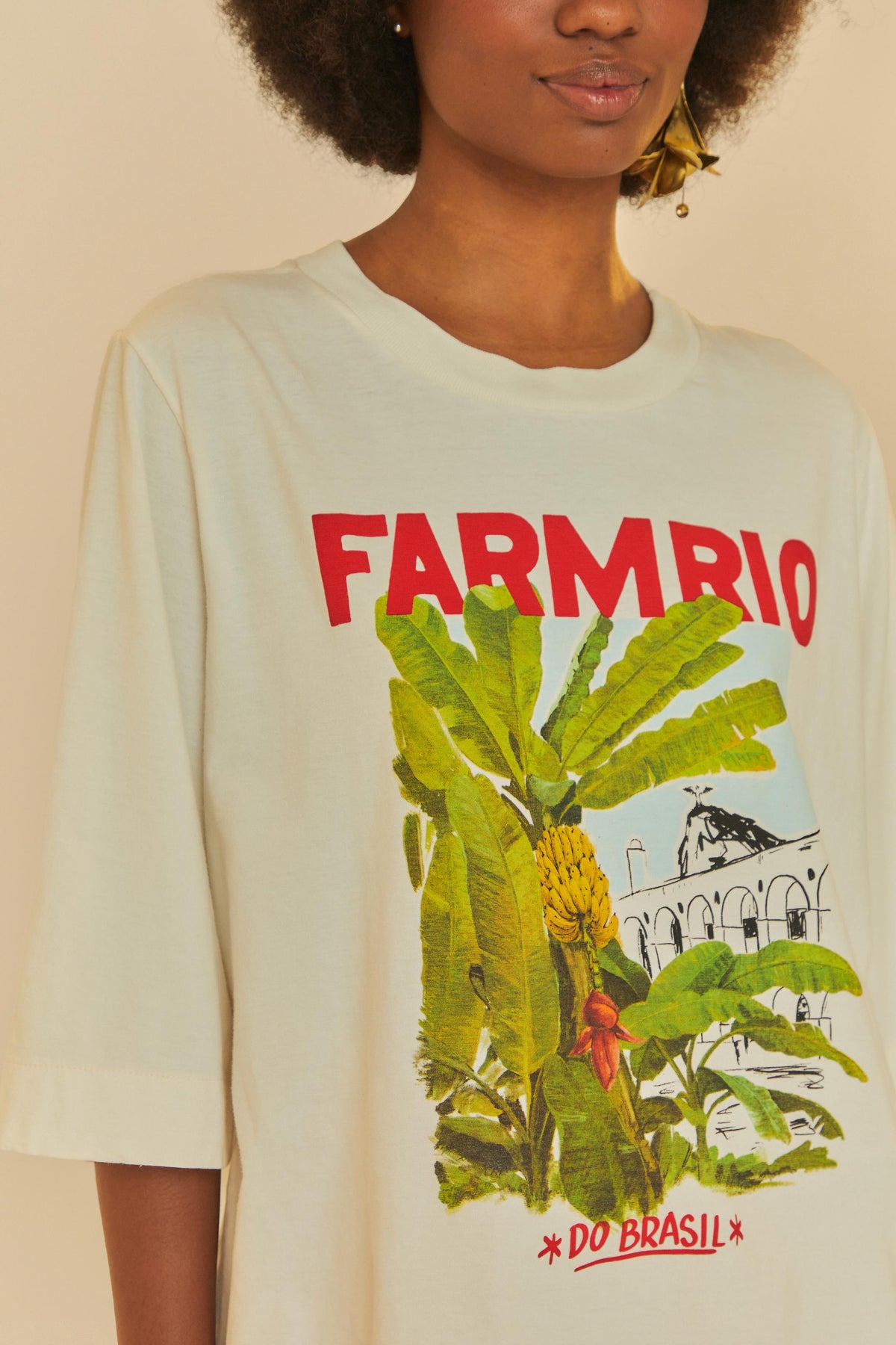 Tshirt Fit Mangao Farmrio