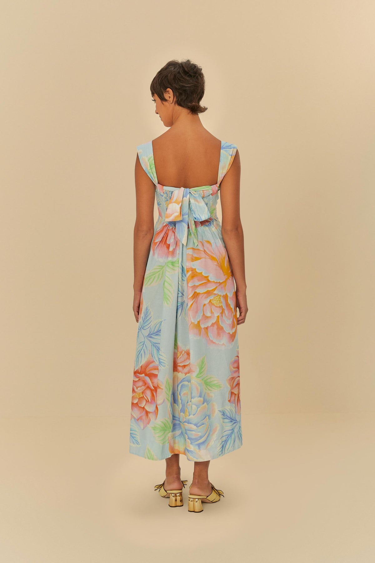 Vestido Cropped Floral Sofia