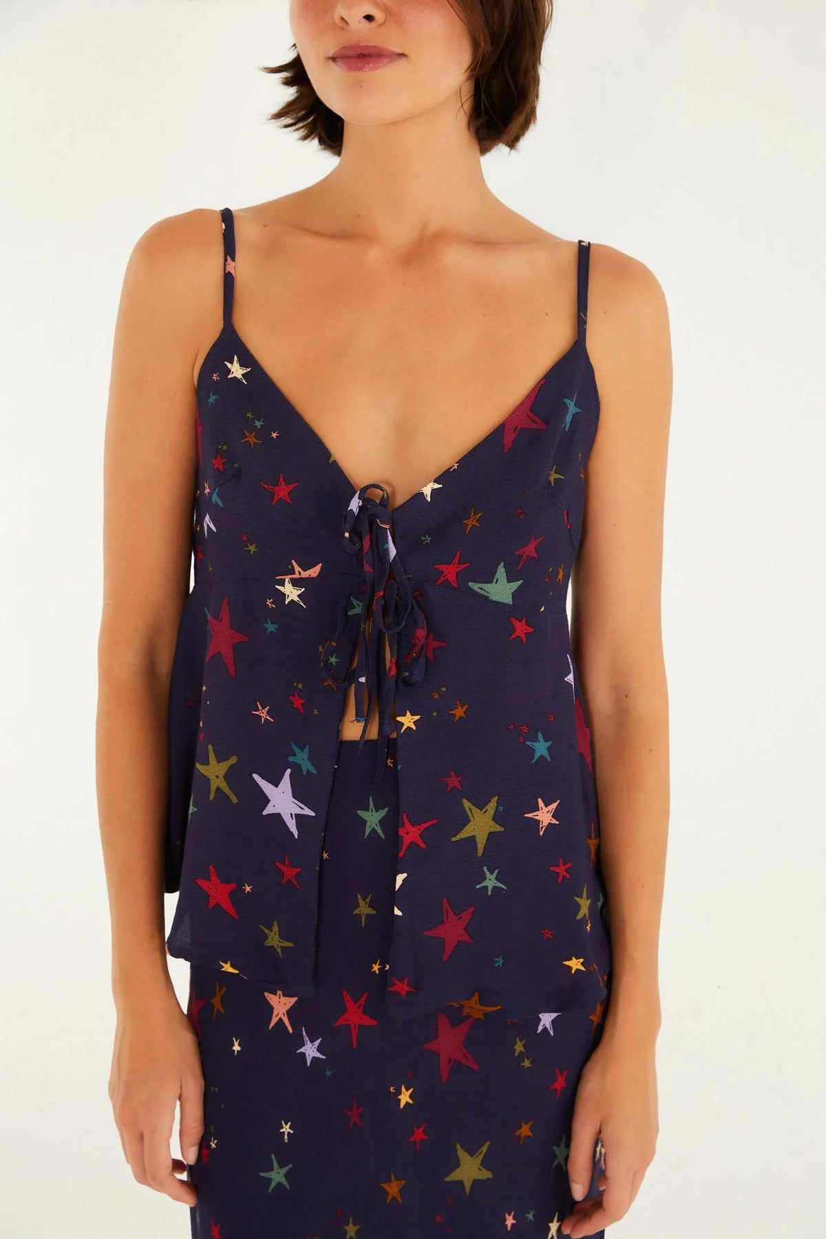 Blusa Alcinhas Noite Estrelada E