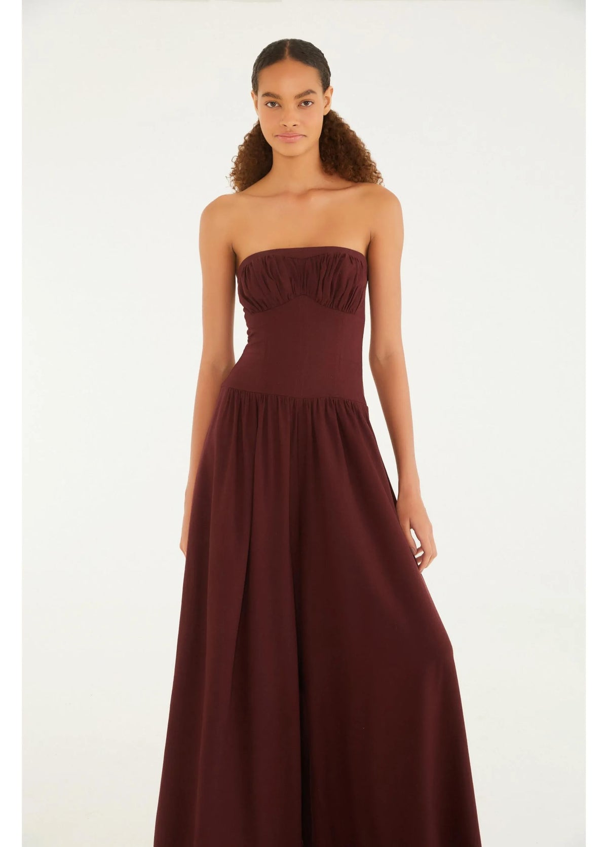 Macacao Sem Alca Corselet