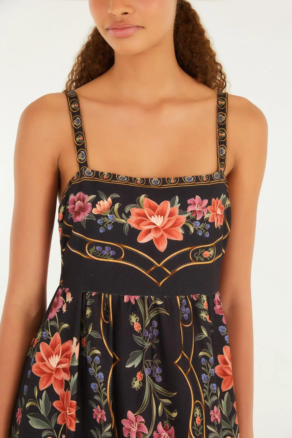 Vestido Midi Floral Belle E