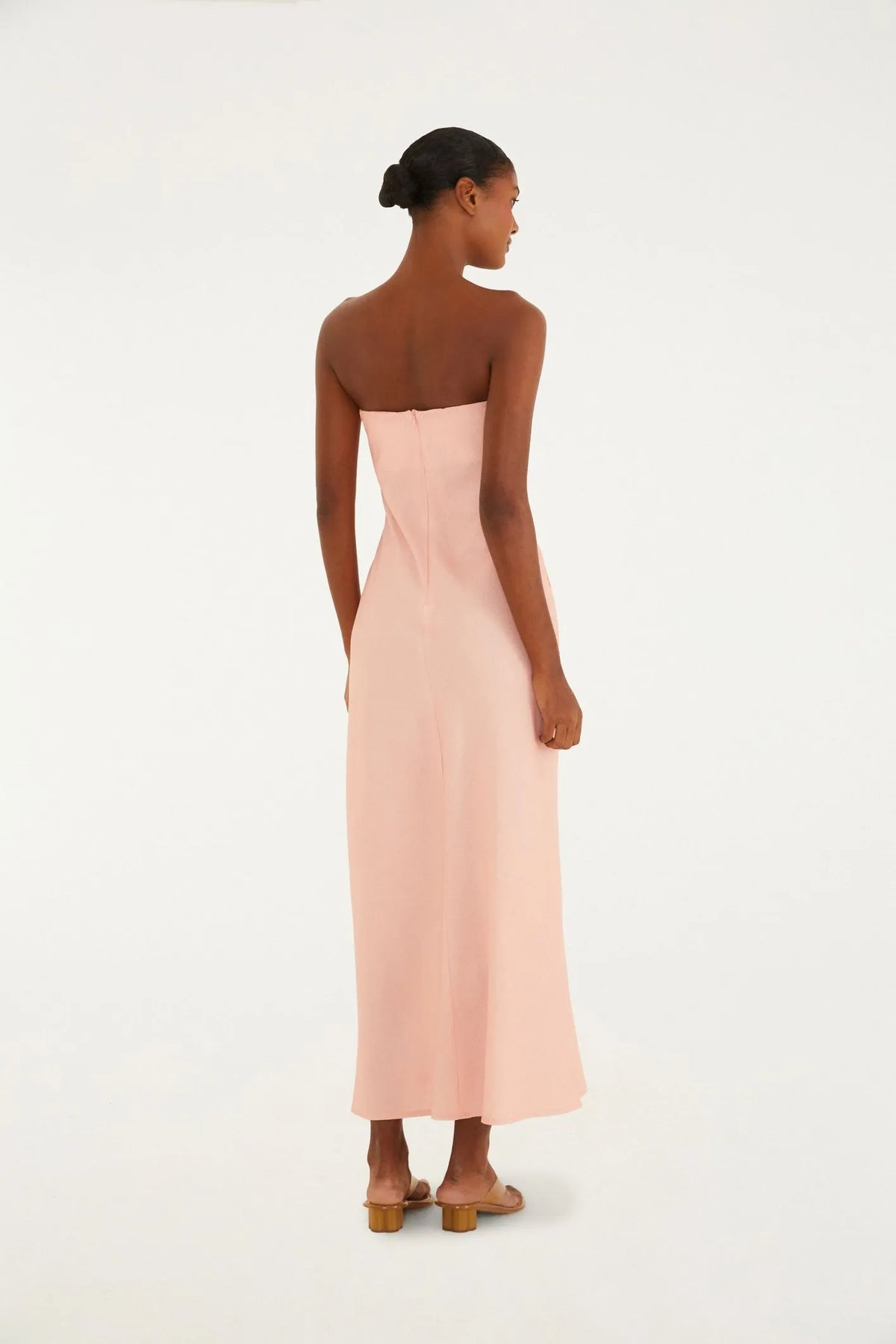 VESTIDO SEM ALÇA MAXI ESTRELICIA E