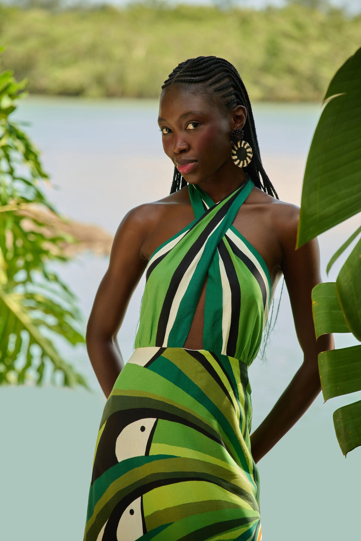 VESTIDO ARVORE TUCANO