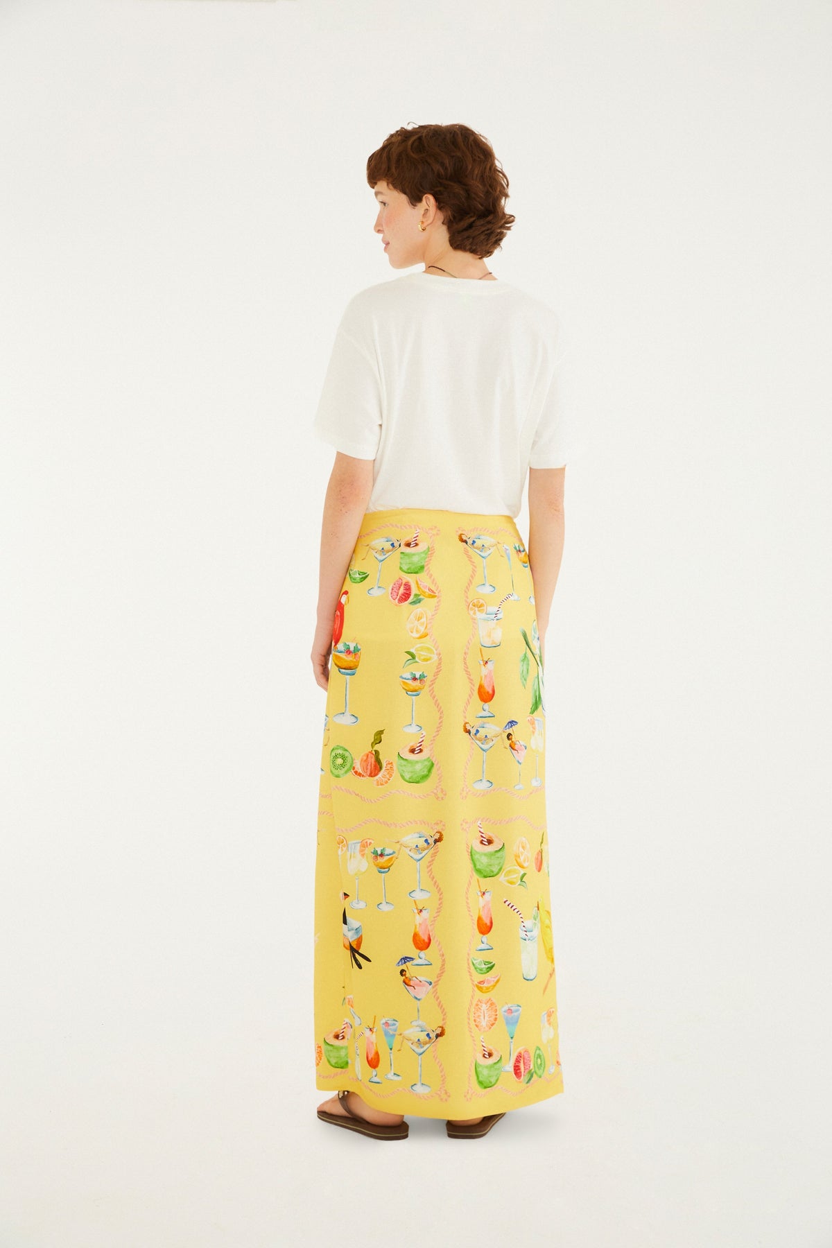 FALDA ESTAMPADO LAZO Y PAÑUELO