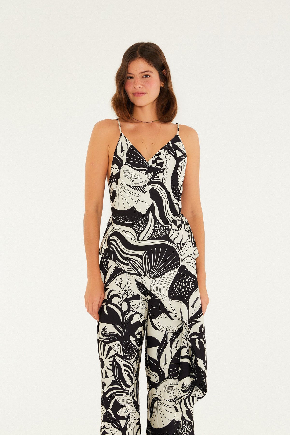 Blusa Estampada Fiesta del Mar