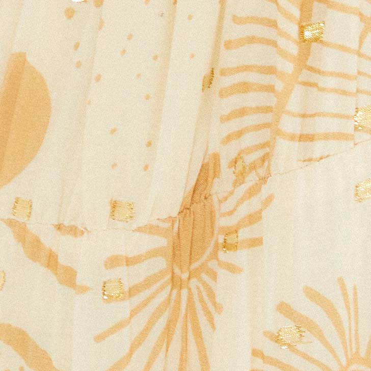 Vestido Maxi Estampado Jardín Místico