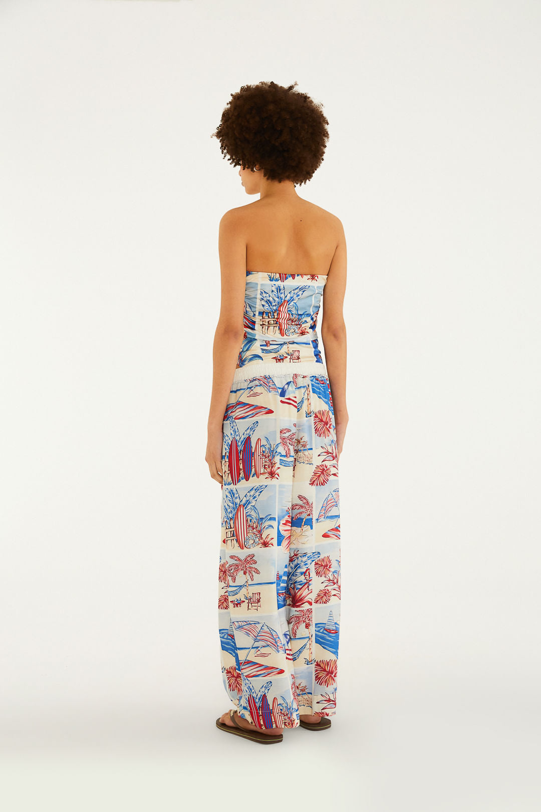 Pantalones Estampados Diario de Verano