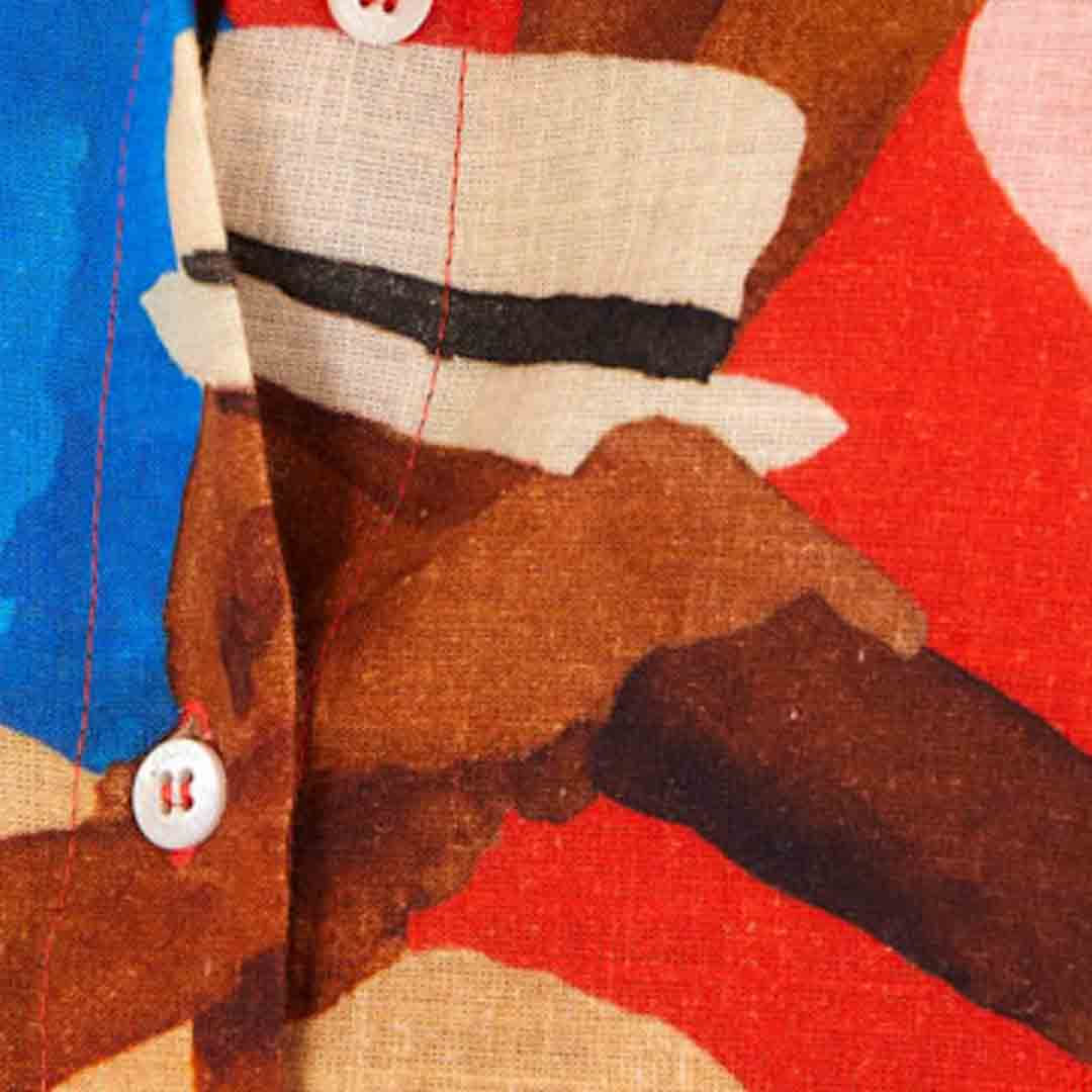 CAMISA ESTAMPADA SAMBA NO PÉ