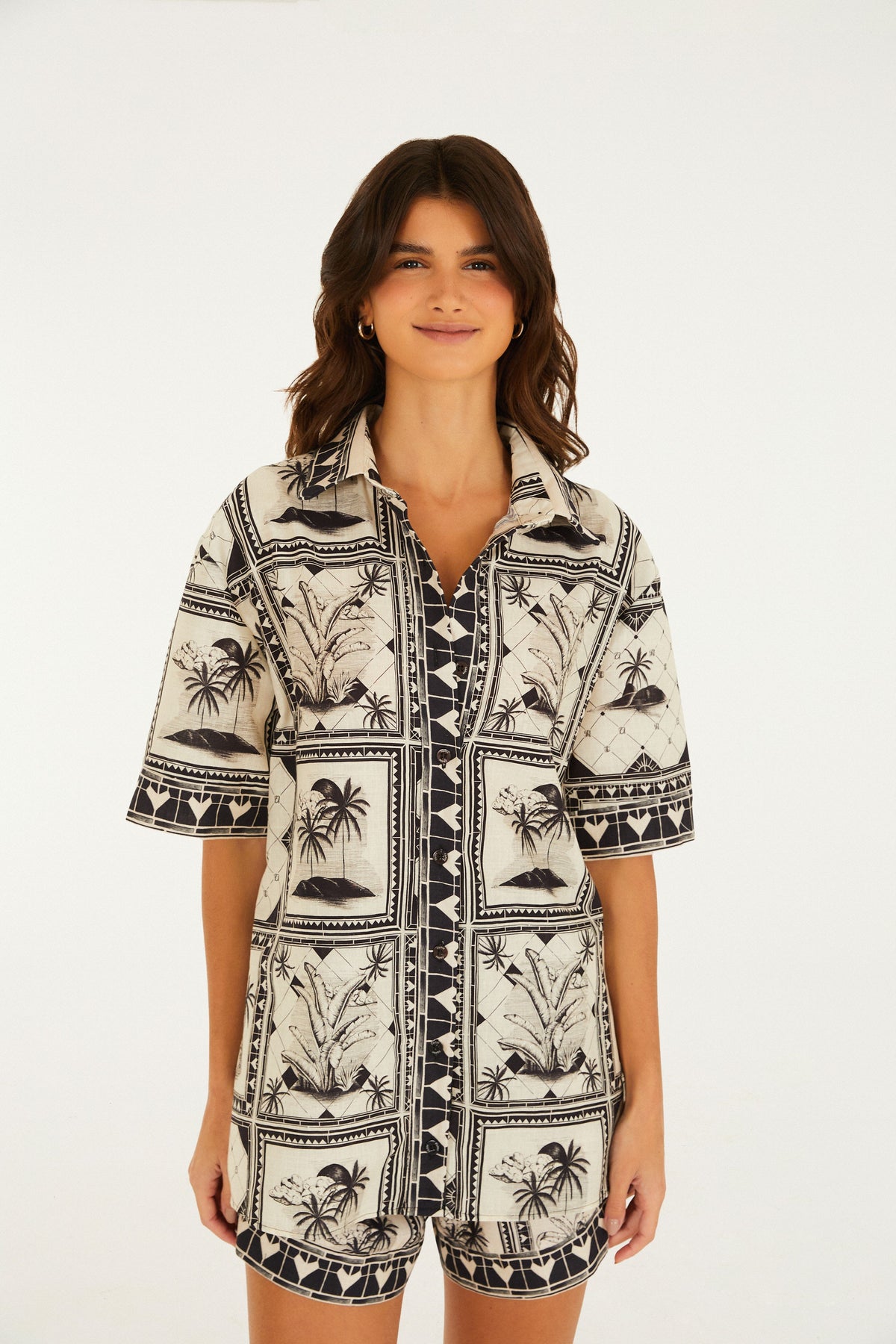 Camisa Estampada Rio Clássico