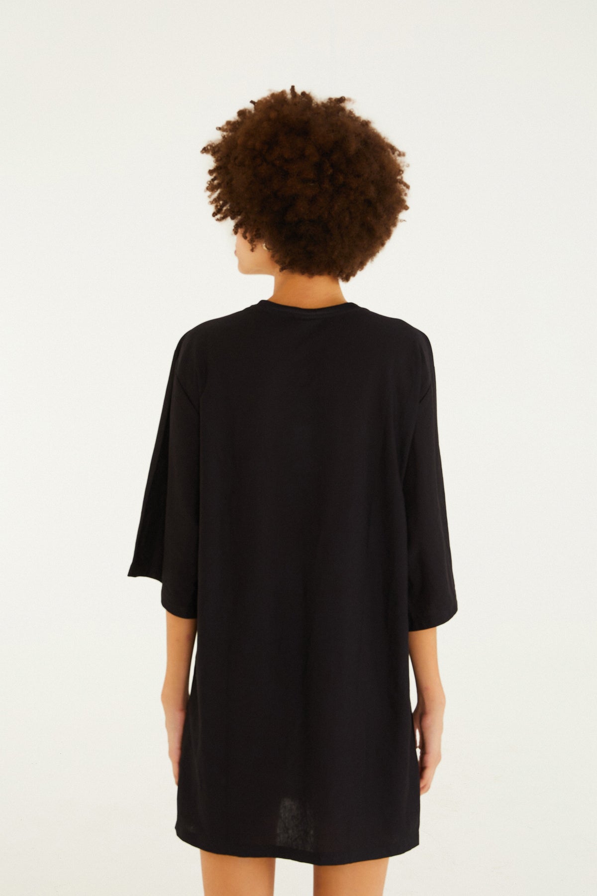 Vestido T-Shirt Big Estampado Papoula