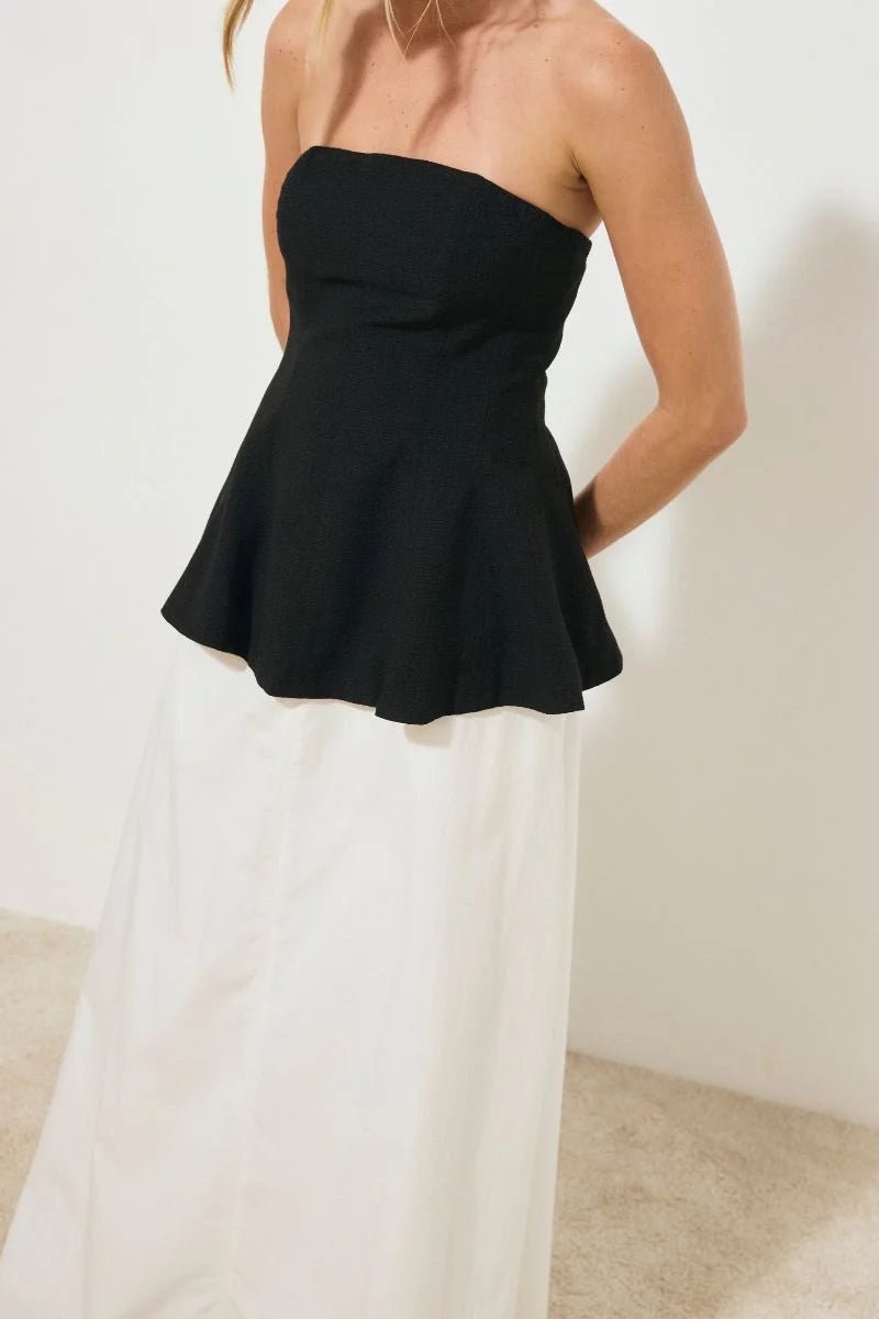solice strapless dress
