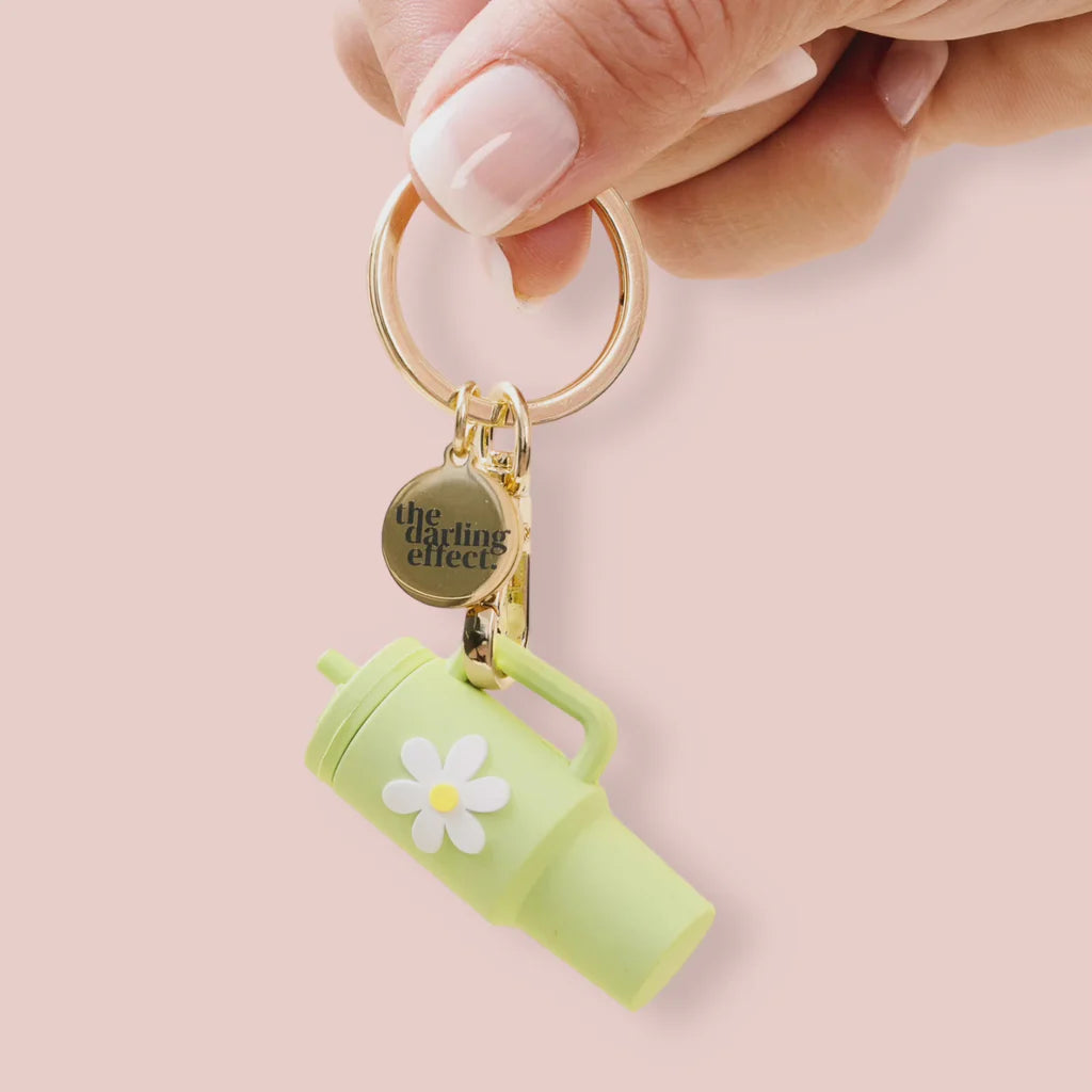 Tiny Tumbler Keychain - Green