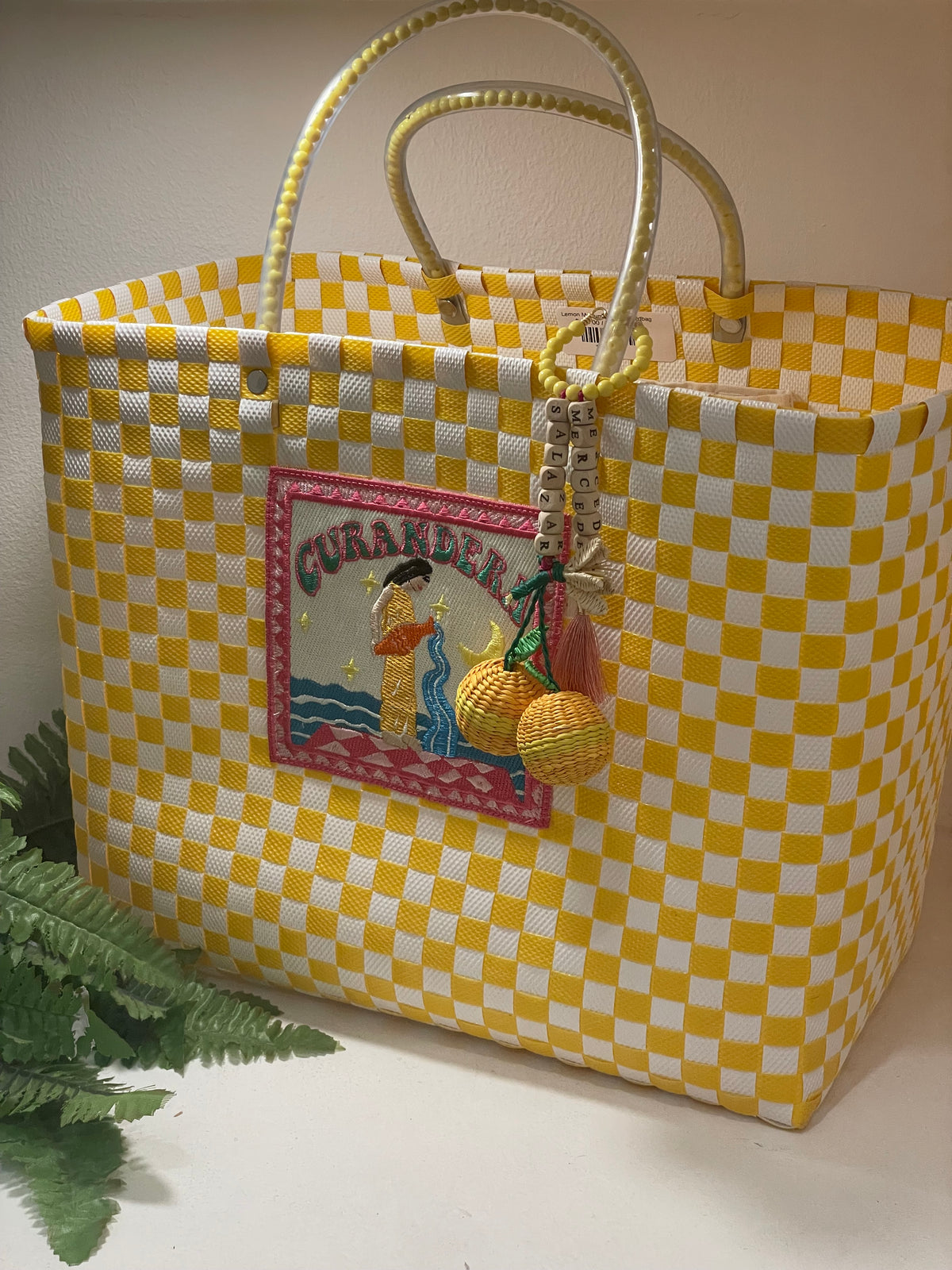 Lemon Medium Zuncho Handbag