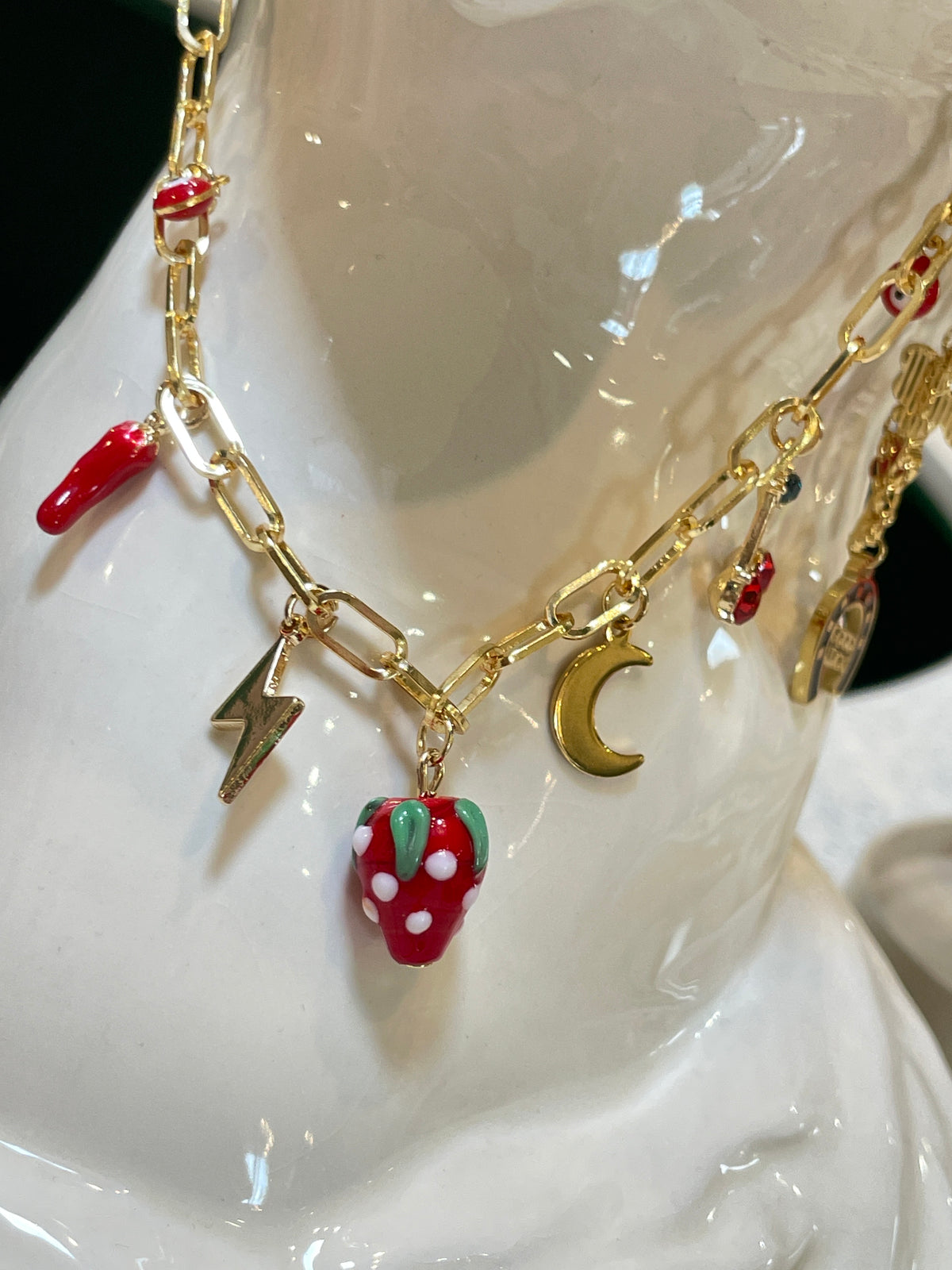 Spicy Cherry Necklace