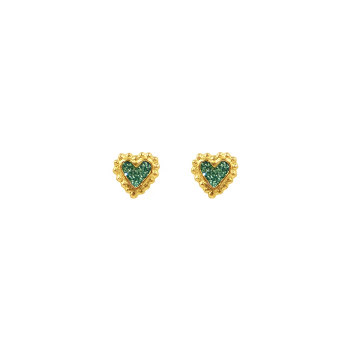 TOPOS BABY BEATING HEARTS GLITTER
