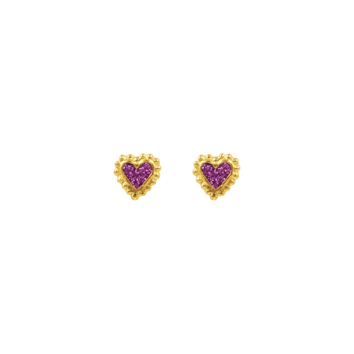 TOPOS BABY BEATING HEARTS GLITTER