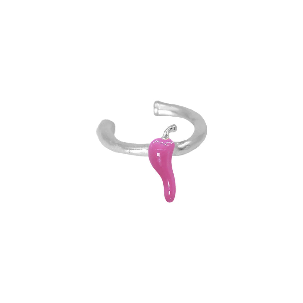 Earcuff Chili Tiny Plata