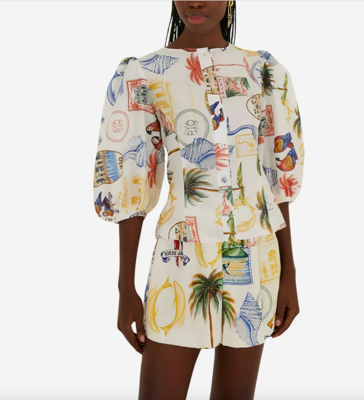 SHORT SAIA TROPICAL VINTAGE