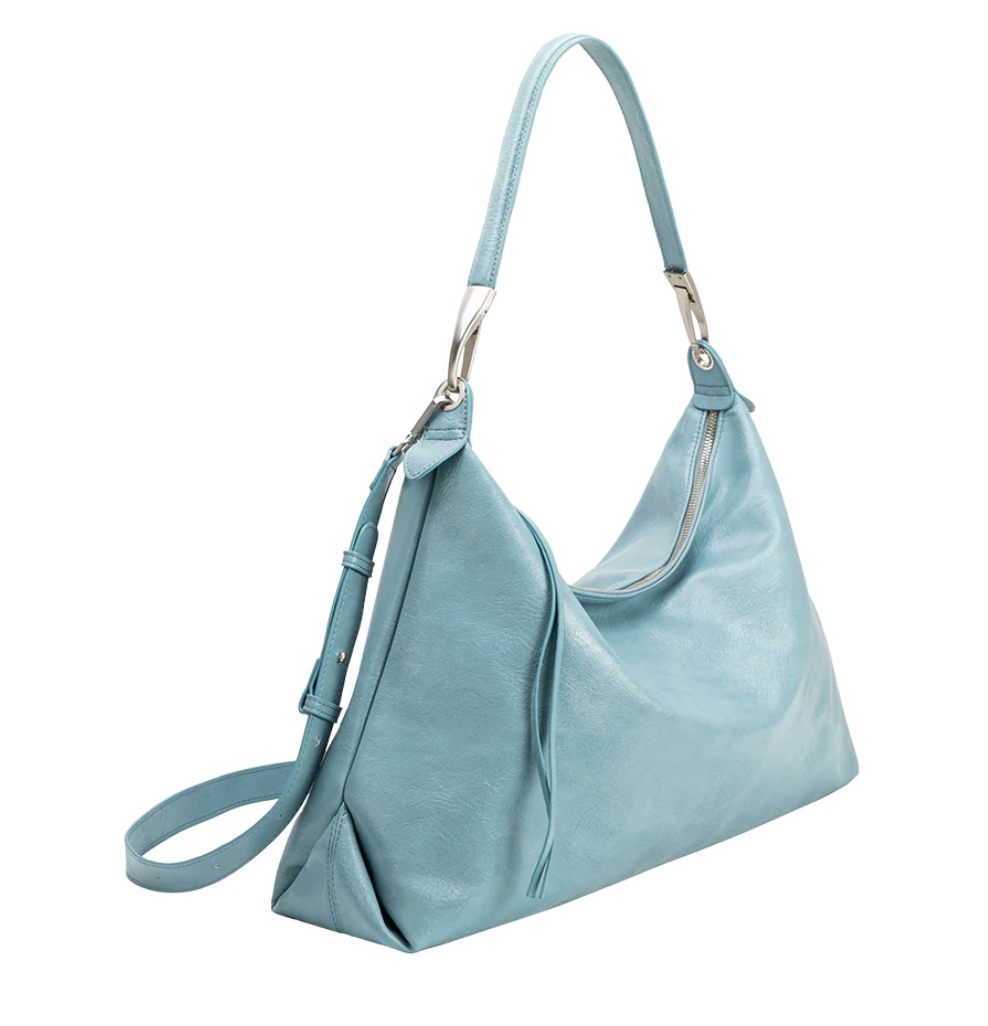 Charlie Blue XL Recycled Vegan Tote Bag