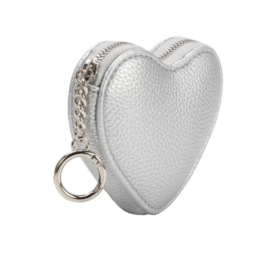 Puffy Heart Vegan Bag Charm
