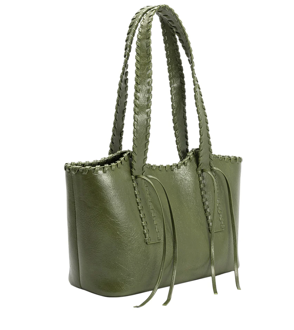 Phoebe Olive Recycled Vegan Shoulder Bag