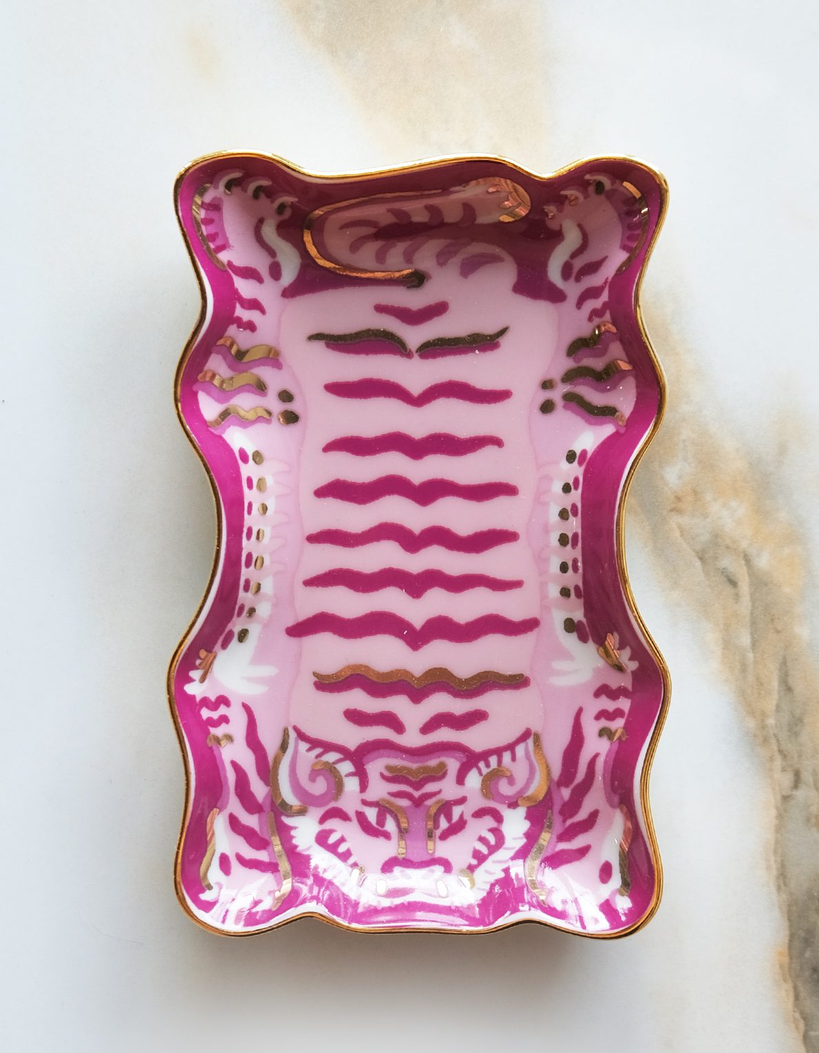 Tibetan Tiger Trinket Dish