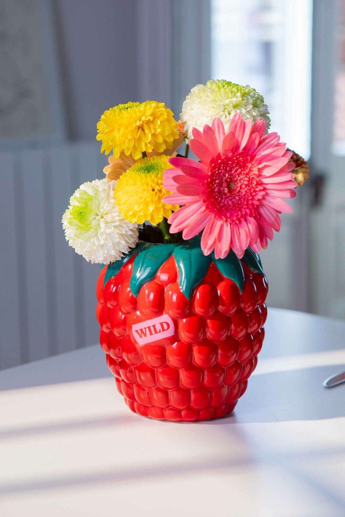 Farmers&#39; Market Vase - Raspberry