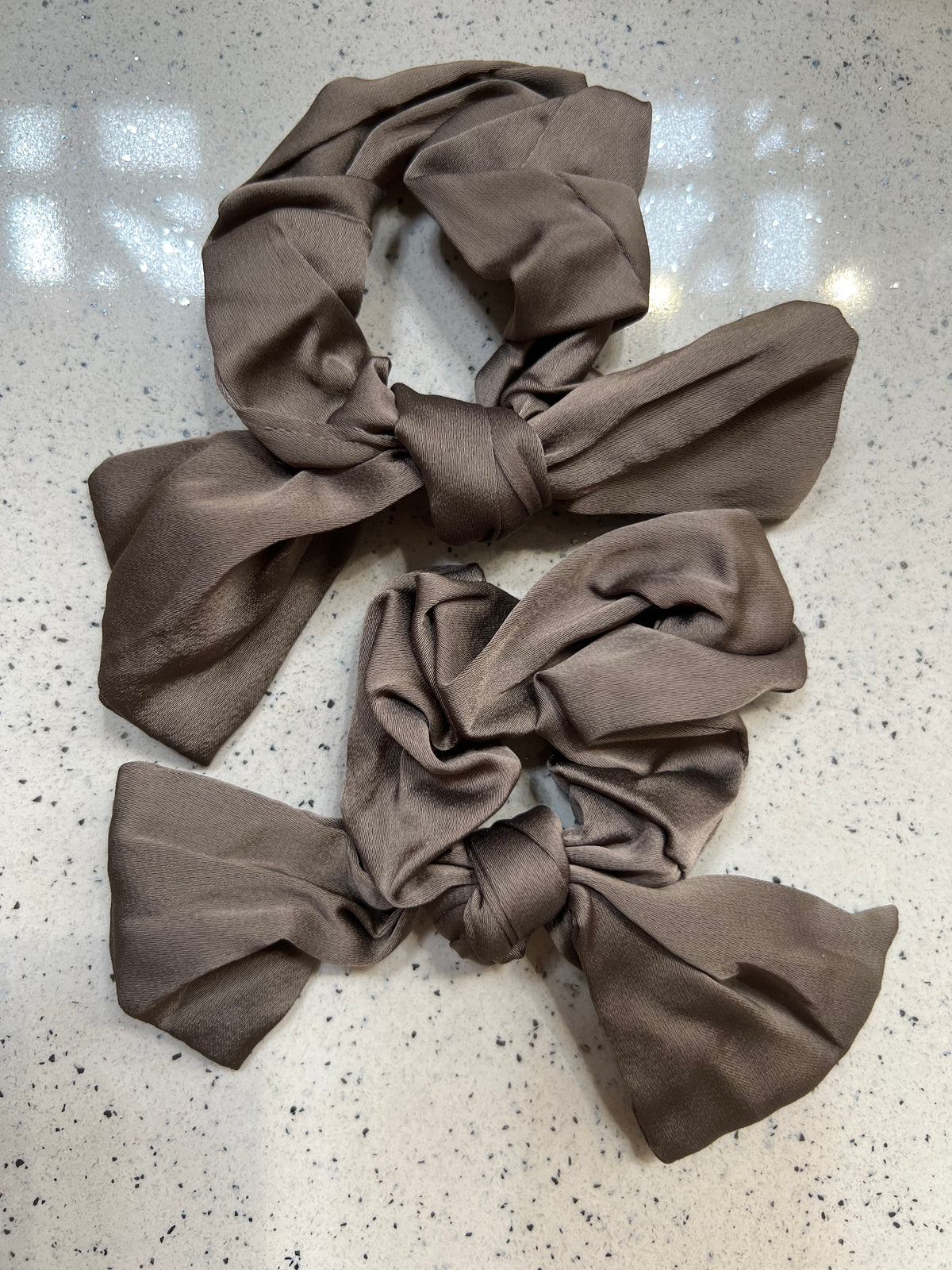 Bow Scrunchies Satin