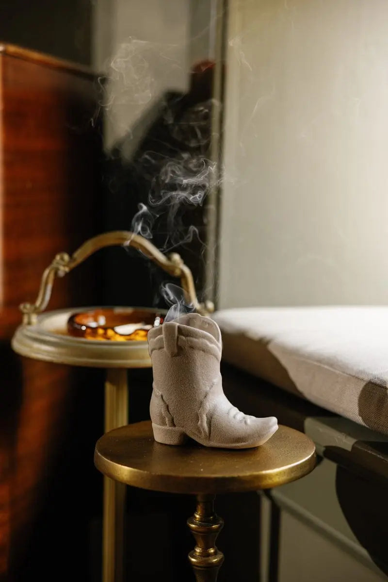 6 Oz Nashville Ceramic Boot Tan Matte Finish With Dustcover