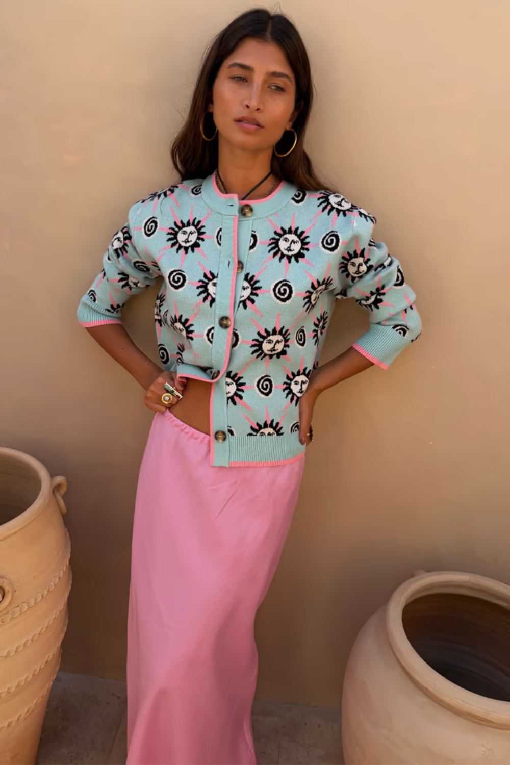 BLUE SUN HOLLIE CARDIGAN