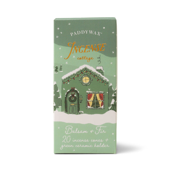 Holiday Town Incense Cone Holder Cottage