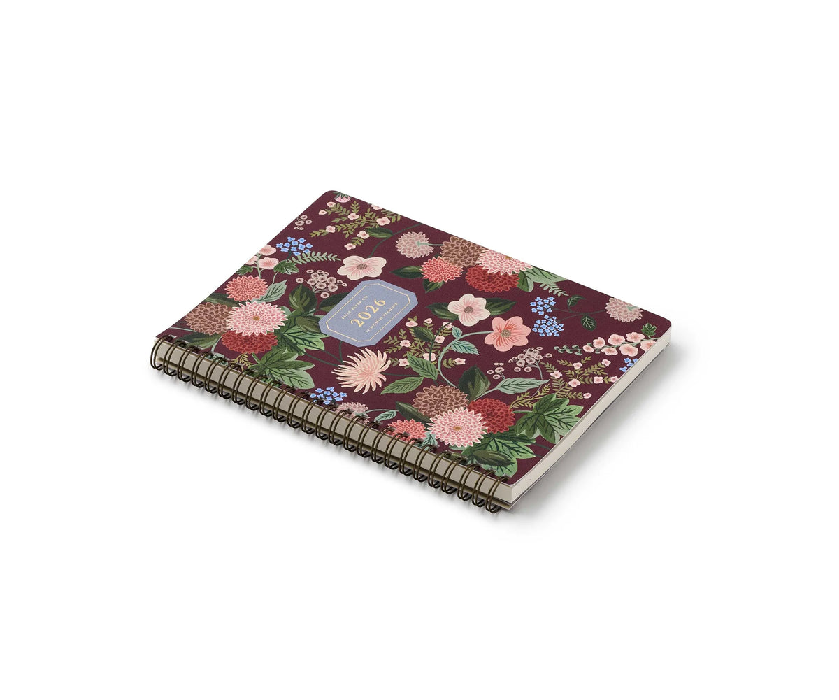 2026 Dahlia 12-Month Softcover Spiral Planner