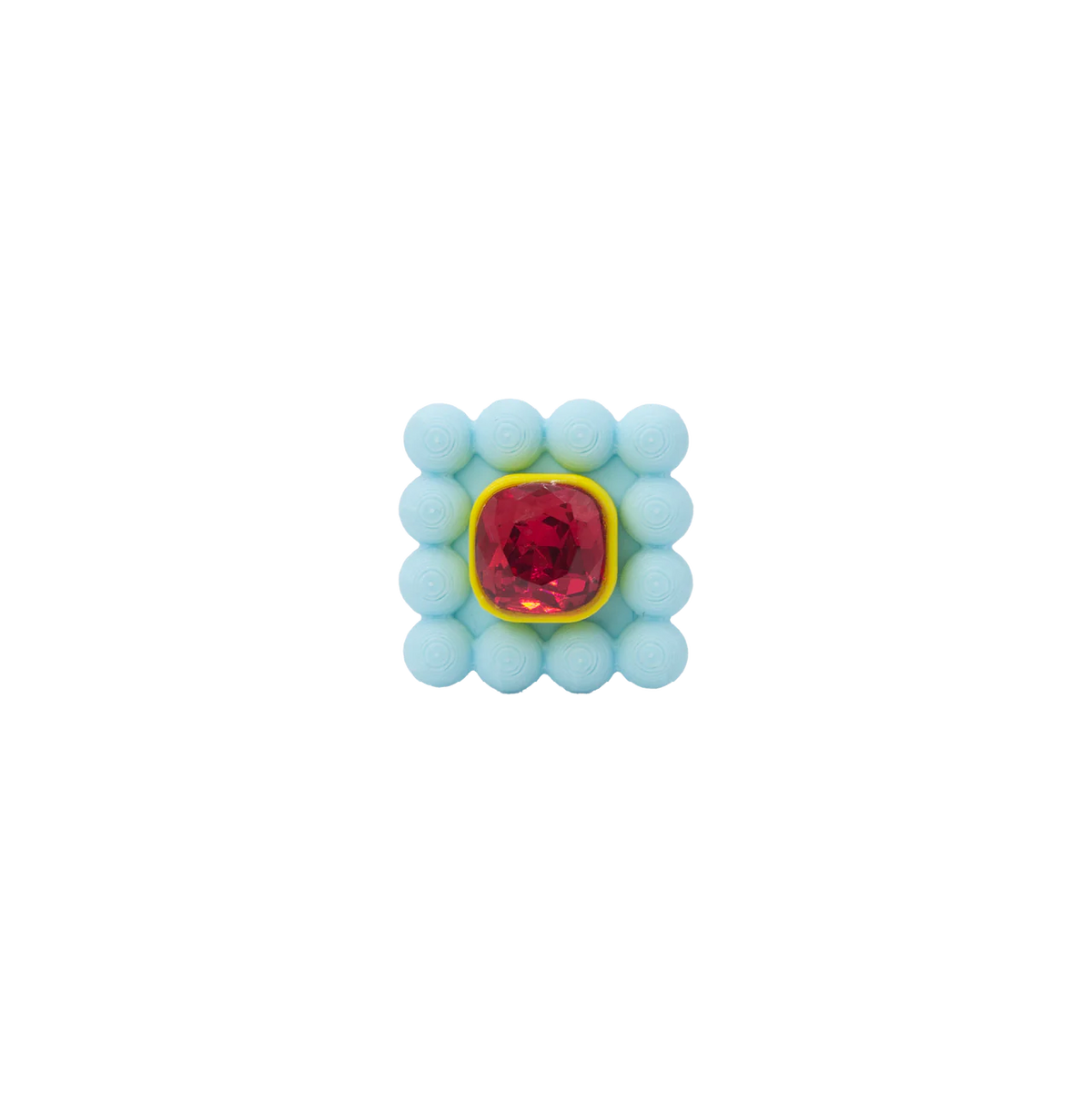 SQUARE CRYSTAL EARCUFF