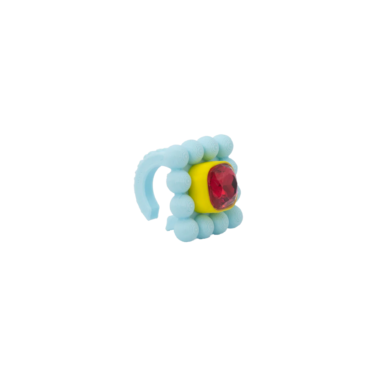 SQUARE CRYSTAL EARCUFF