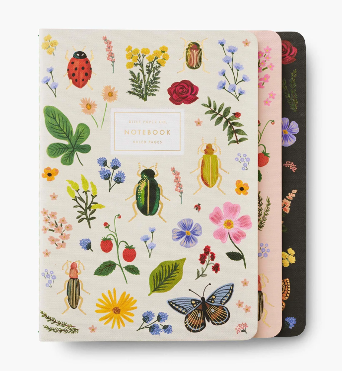 Assorted Set of 3 Curio Notebooks