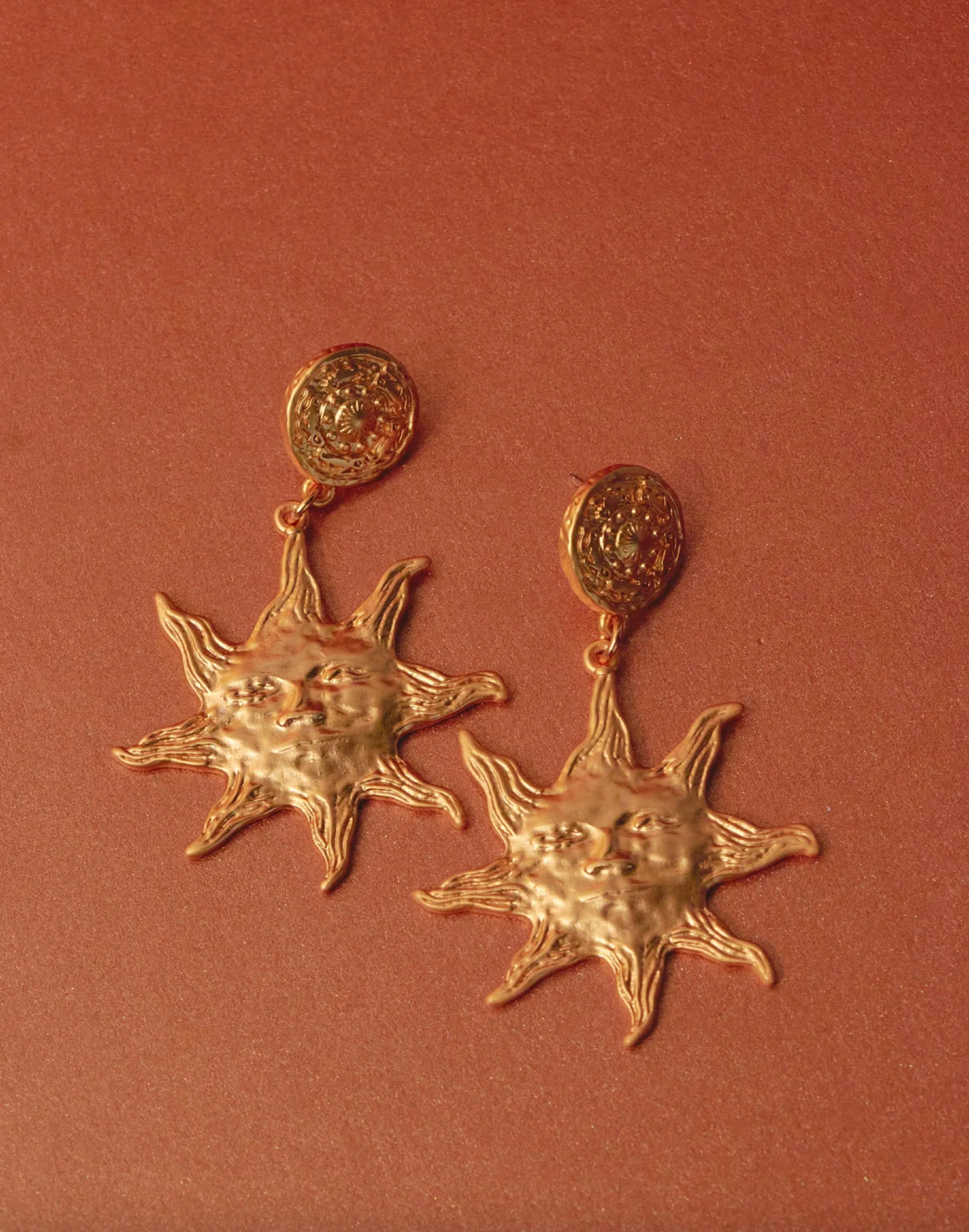 Pendientes Sol de Oro