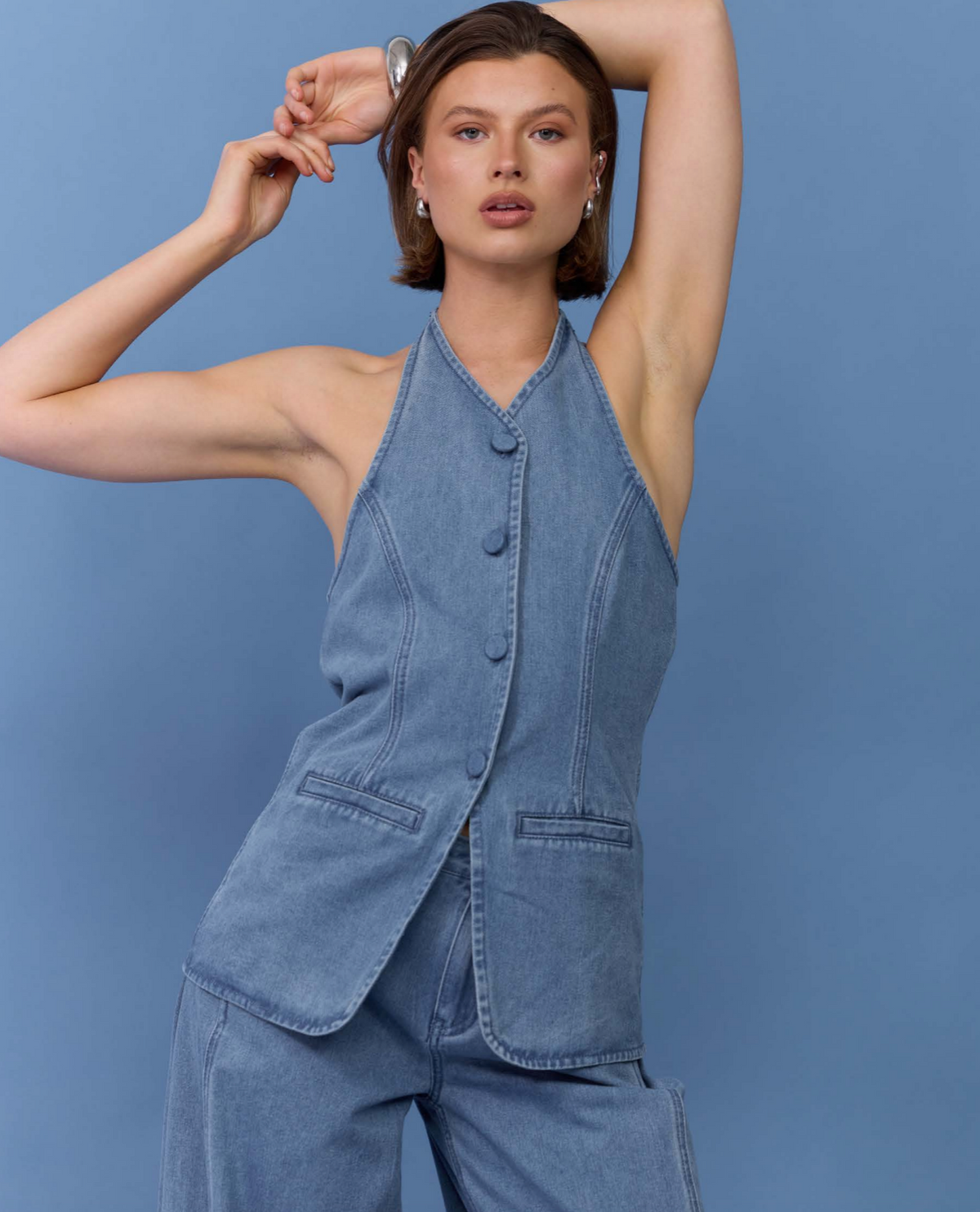 Everleigh Denim Tunic