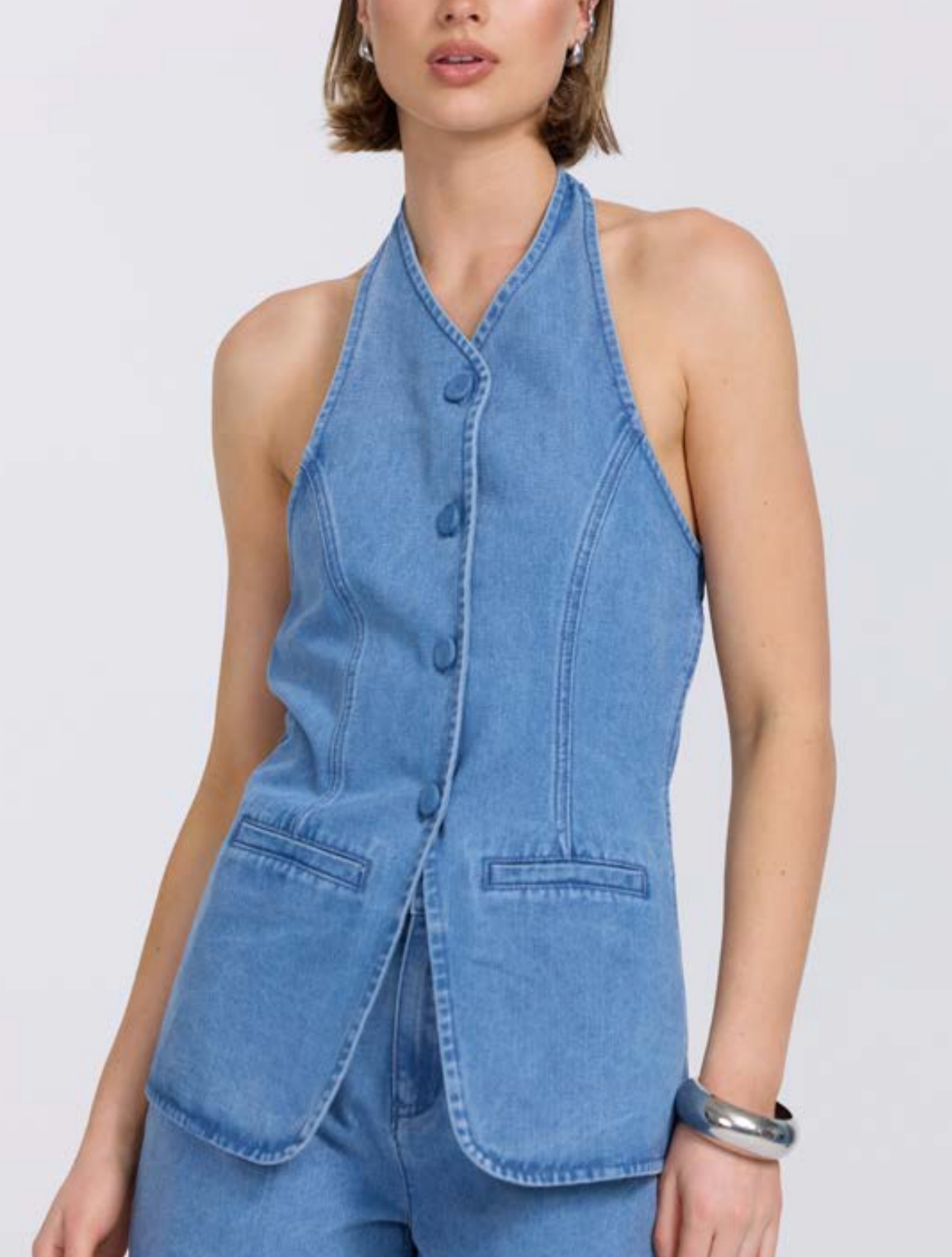 Everleigh Denim Tunic