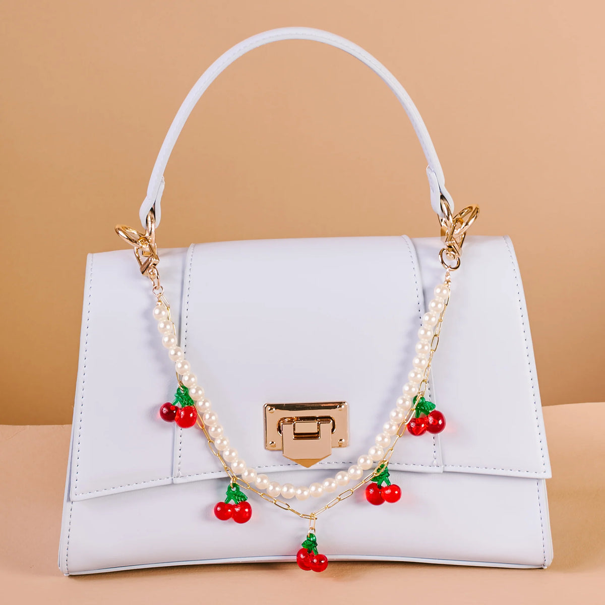 Necklace Bag Charm - Cherried Away