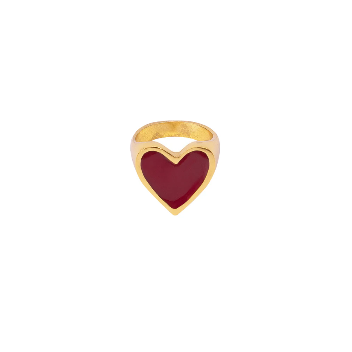 ANILLO I HEART YOU RED