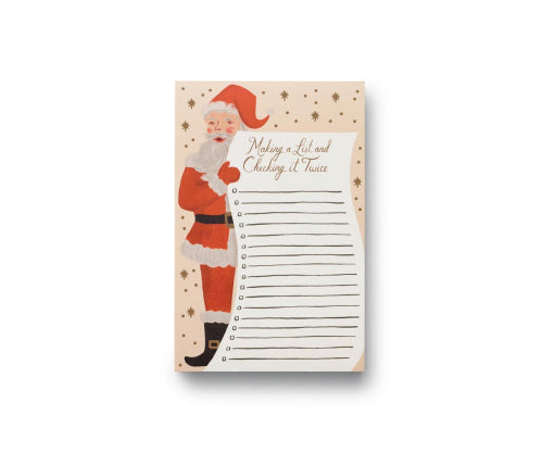 Santa&#39;s List Notepad