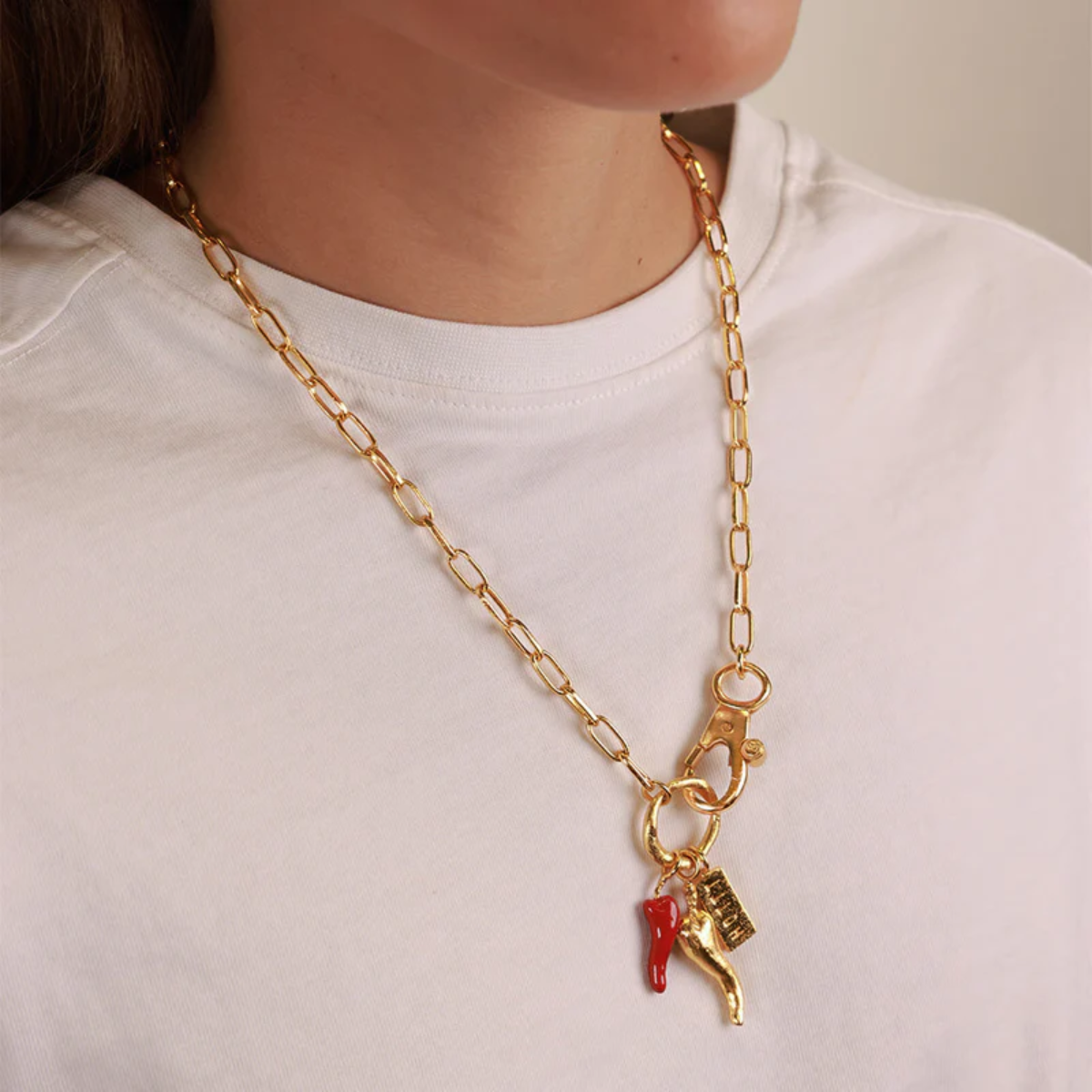 CADENA HOT MULTI CHARMS