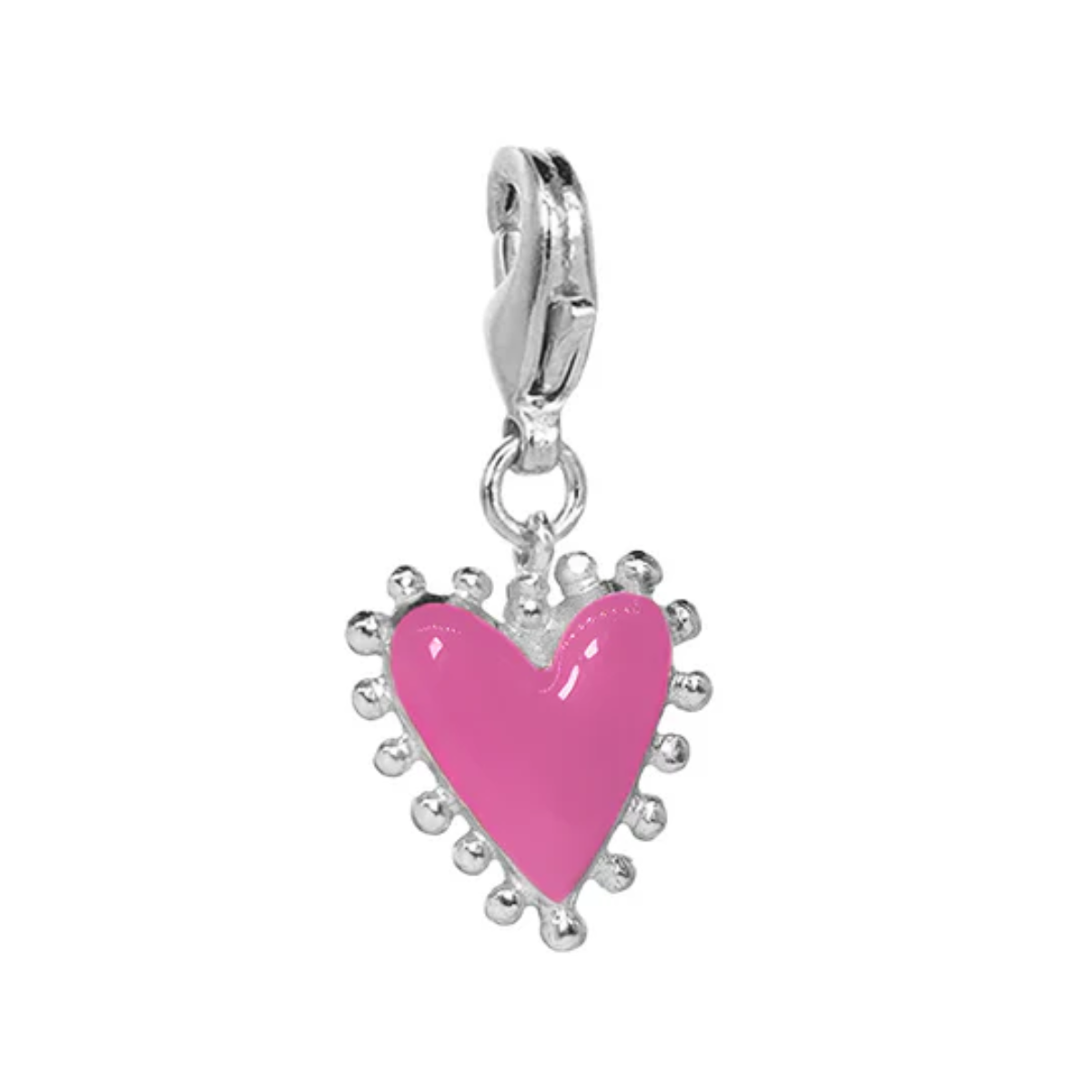 DIJE HEARTY HEART PLATA