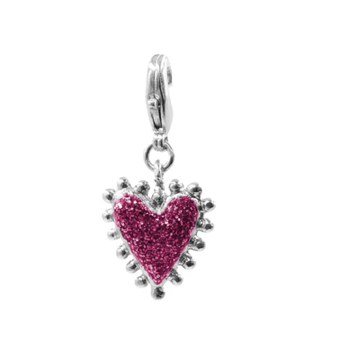 DIJE HEARTY HEART PLATA