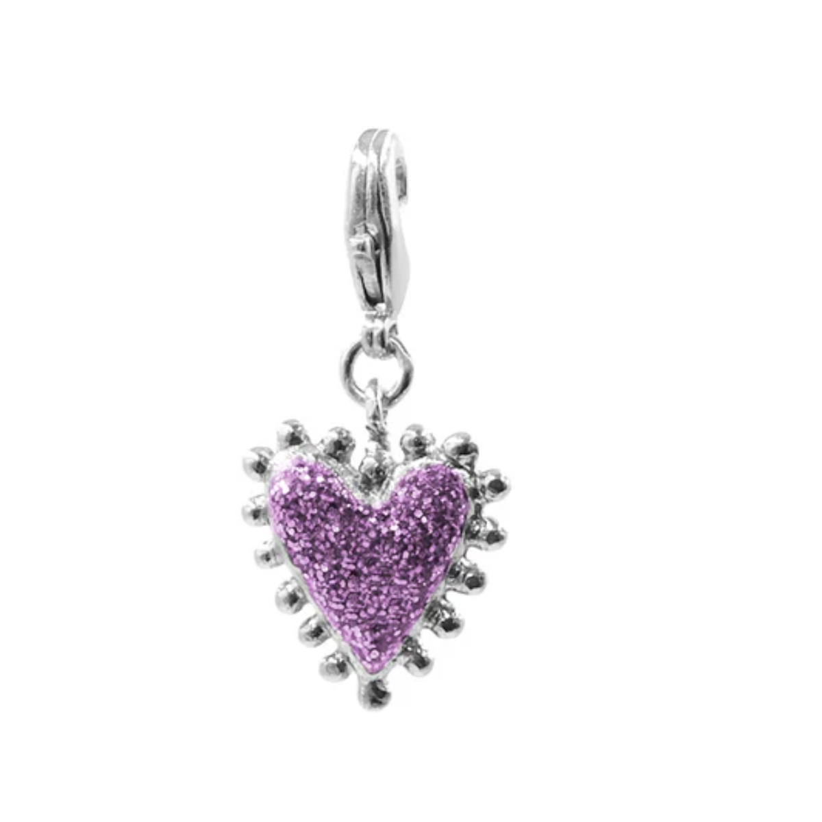 DIJE HEARTY HEART PLATA