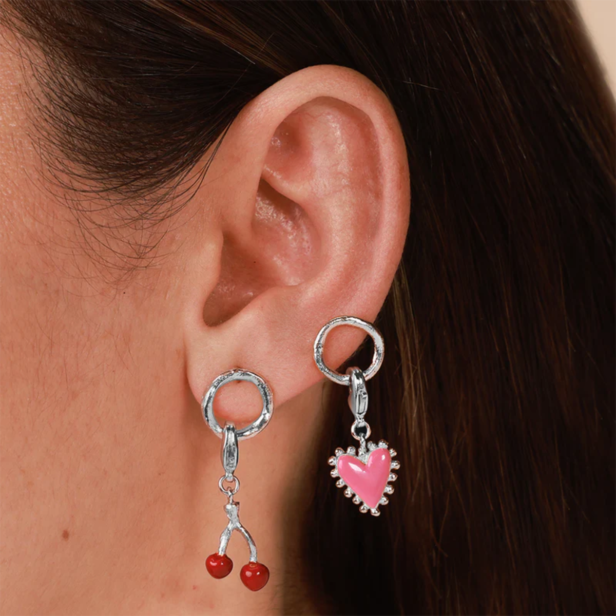 DIJE HEARTY HEART PLATA