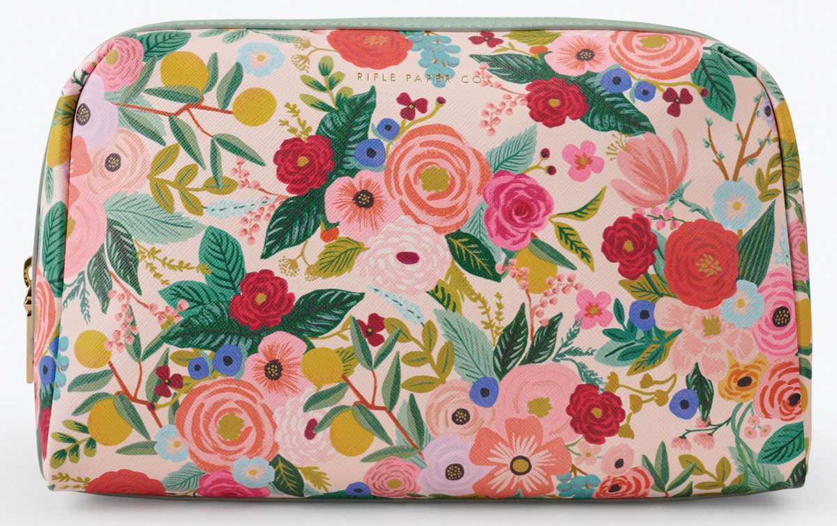 Garden Party Large Cosmetic Pouch
