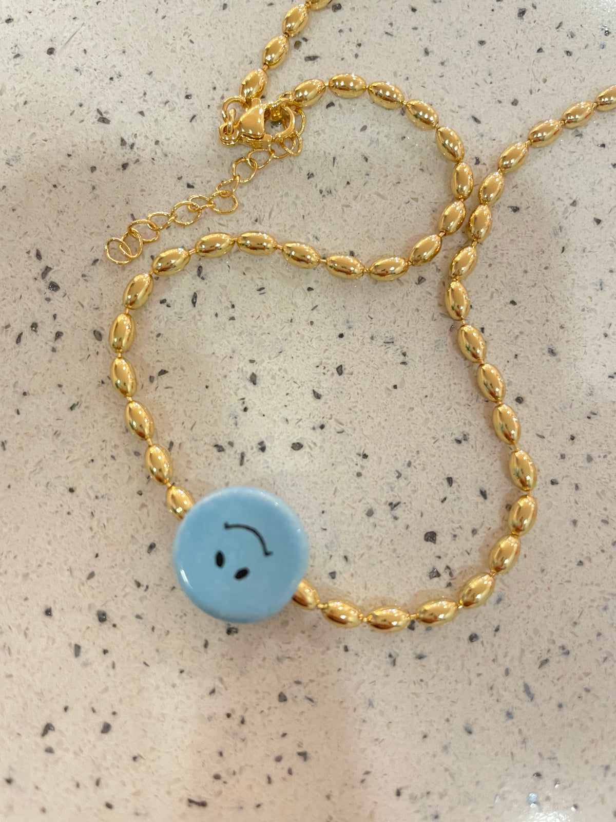 Tiny Smiley Necklace